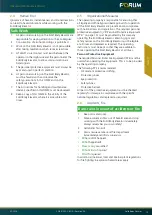 Preview for 25 page of Forum 691250-Z-BC Operating Instructions Manual