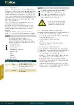 Preview for 52 page of Forum 691250-Z-BC Operating Instructions Manual