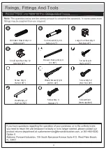 Предварительный просмотр 5 страницы Forward Industries NIGHTSTAND HM-ST012-001 Assembly Instructions Manual