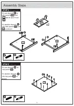 Предварительный просмотр 6 страницы Forward Industries NIGHTSTAND HM-ST012-001 Assembly Instructions Manual