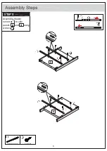 Предварительный просмотр 7 страницы Forward Industries NIGHTSTAND HM-ST012-001 Assembly Instructions Manual