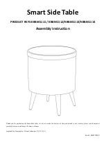 Forward Industries Smart Side Table REFS-KBBM1111 Assembly Instruction Manual preview