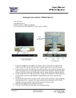 Forward View Displays FPM-201 User Manual preview