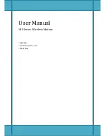 Предварительный просмотр 1 страницы Forwell M1 series User Manual