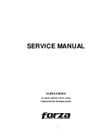 Preview for 1 page of Forza EL-10K Service Manual