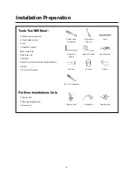 Preview for 4 page of Forza FD24DI Installation Instructions Manual