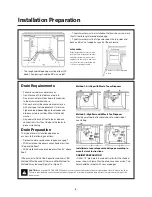 Preview for 5 page of Forza FD24DI Installation Instructions Manual