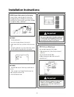 Preview for 11 page of Forza FD24DI Installation Instructions Manual