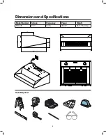 Preview for 4 page of Forza FH3011 Use & Installation Manual