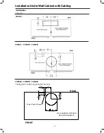 Preview for 17 page of Forza FH3011 Use & Installation Manual