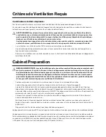 Preview for 52 page of Forza FR304GN Installation Manual