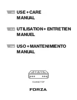 Preview for 1 page of Forza FRT304GN Use And Care Manual