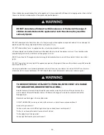 Preview for 10 page of Forza FRT304GN Use And Care Manual