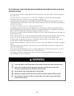 Preview for 40 page of Forza FRT304GN Use And Care Manual