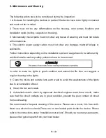 Preview for 10 page of FOS Technologies 150W LED Spot User Manual