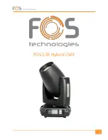 FOS Technologies 17R Hybrid CMY Manual preview