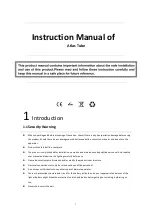 Preview for 2 page of FOS Technologies ATLAS Tube Instruction Manual