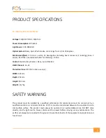 Preview for 2 page of FOS Technologies FOS 12R Hybrid Manual