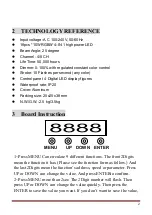 Preview for 3 page of FOS Technologies PAR 18x10W Flat Manual