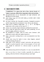 Preview for 2 page of FOS Technologies TOURING L005528 Manual