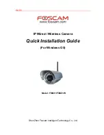 Foscam FI8601 Quick Installation Manual preview