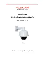 Preview for 1 page of Foscam FI8620 Quick Installation Manual