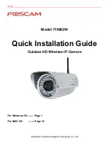 Предварительный просмотр 1 страницы Foscam FI9802W Quick Installation Manual