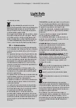 Preview for 8 page of FOSCARINI 293001-10 Manual