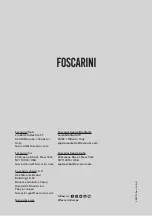 Preview for 12 page of FOSCARINI 293001-10 Manual