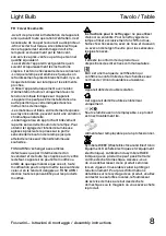 Preview for 8 page of FOSCARINI Light Bulb Assembly Instructions Manual