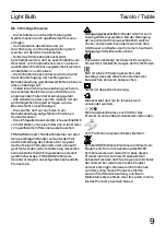 Предварительный просмотр 9 страницы FOSCARINI Light Bulb Assembly Instructions Manual