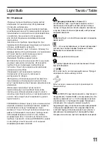 Предварительный просмотр 11 страницы FOSCARINI Light Bulb Assembly Instructions Manual