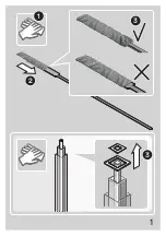 Preview for 2 page of FOSCARINI Uptown Floor Assembly Instructions Manual