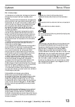 Preview for 14 page of FOSCARINI Uptown Floor Assembly Instructions Manual