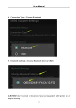 Предварительный просмотр 10 страницы Foseal OBDII BLE User Manual