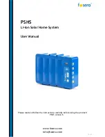 Preview for 1 page of Fosera PSHS 3000 User Manual