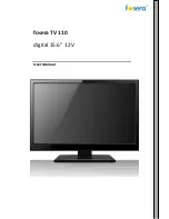 Preview for 1 page of Fosera TV 110 User Manual