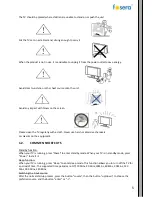 Preview for 5 page of Fosera TV 110 User Manual