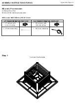 Preview for 10 page of Foshan Genux Metal Products OVE G2S111S Owner'S Manual