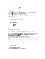 Preview for 8 page of Foshk WH0260 Operation Manual