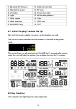 Preview for 15 page of Foshk WH2900 Operation Manual