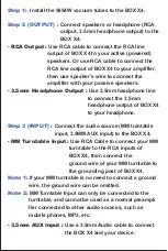 Preview for 5 page of Fosi Audio BOX X4 User Manual