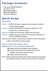 Preview for 4 page of Fosi Audio BT20A User Manual