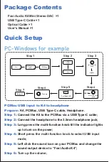 Preview for 4 page of Fosi Audio K4 User Manual