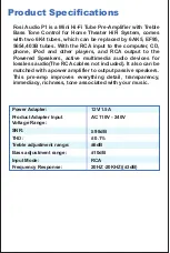 Preview for 2 page of Fosi Audio P1 User Manual