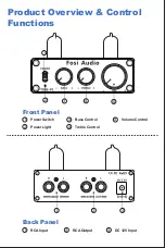 Preview for 3 page of Fosi Audio P1 User Manual