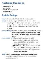 Preview for 4 page of Fosi Audio P1 User Manual