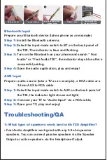 Preview for 6 page of Fosi Audio T20 User Manual