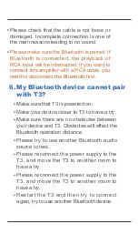 Preview for 10 page of Fosi Audio T3 User Manual