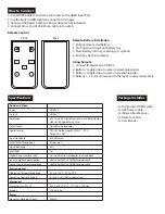 Предварительный просмотр 2 страницы Fosmon HD8192 Quick Start Manual